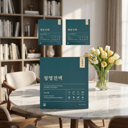 사계명원 청명진액 우르솔릭산 사계명원청명진액 15포, 3개