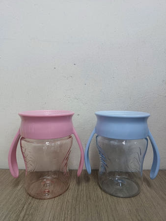 [중고]병행수입 와우컵 베이비 트라이탄 스파우트컵 207ml 하자이벤트