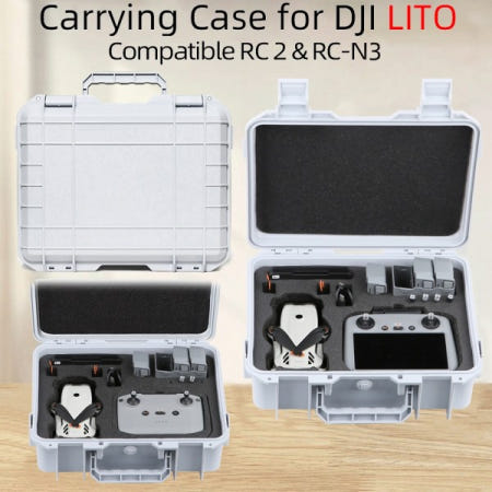 [해외]DJI Lito X1 휴대용 가방 하드 케이스 RC2 N3 컨트롤러 액세서리용 운반 상자