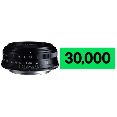 보이그랜더 COLOR SKOPAR 18mm F2.8 ASP 블랙 후지 (정품보유)