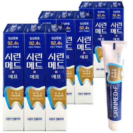 시린메드 에프 치약 100g, 9개