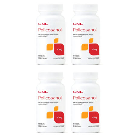 [해외]GNC 폴리코사놀 10mg 60타블렛 4팩