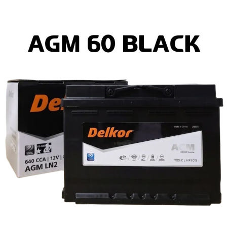 델코 AGM 60 (블랙) LN2 자동차 배터리 쏘렌토 아반떼 코나 폐배터리 반납 공구대여