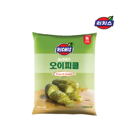 [청향식품]동서 리치스 슬라이스 오이피클 파우치 3kg