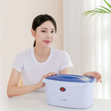 닥터웰 파라핀 베스 가정용 손 테라피 기계 촛농 용해기 치료기 아님 DWH-500 (본체+왁스4개), 1세트
