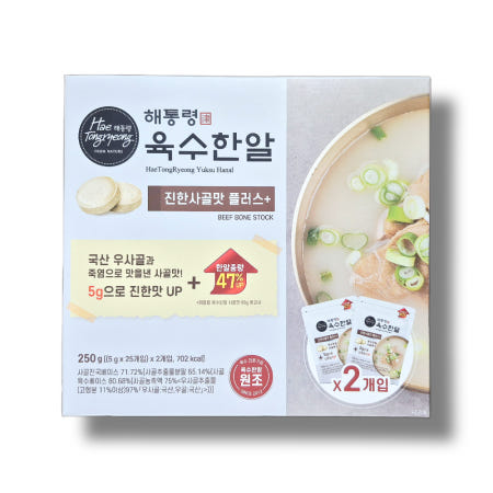 해통령 육수한알 5g 진한맛 플러스, 50개입, 1개