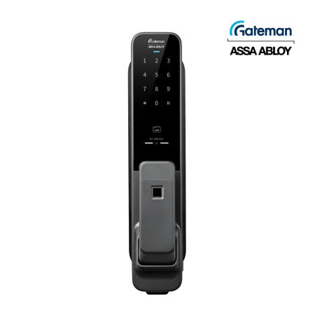 게이트맨 GP-900D 1초열림 1초잠김 지문인식 푸시풀도어락 번호키 디지털도어락