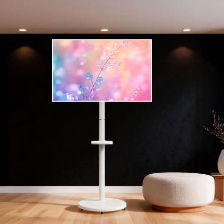 [월드림]삼탠바이미 109.2cm (43인치) M7 스마트 모니터 M5 거치대 짭탠바이미 무빙 TV스탠드 이동형 삼텐바이미 81.3cm (32인치) 101.6cm (40인치)