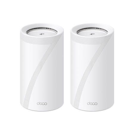 티피링크 Deco BE95(2팩) 33Gbps 메시 와이파이 쿼드밴드 802.11BE 기가 인터넷 공유기 증폭기