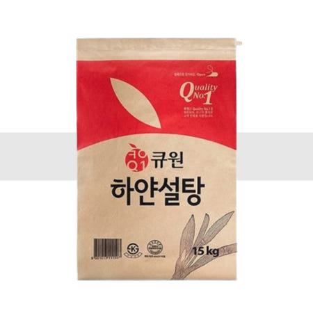삼양사 서브큐 하얀설탕 15kg 1박스 업소용 벌크 대용량