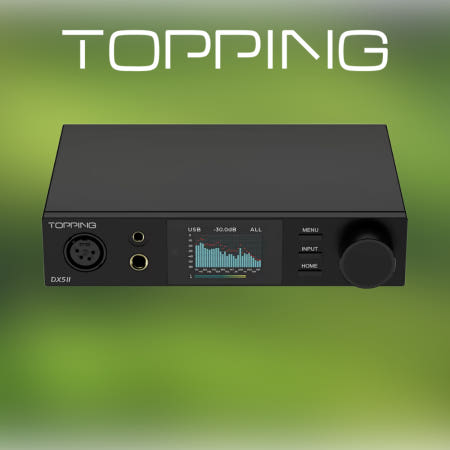 TOPPING DX5 II DAC 헤드폰 앰프 토핑 국내 정식 수입품 블랙