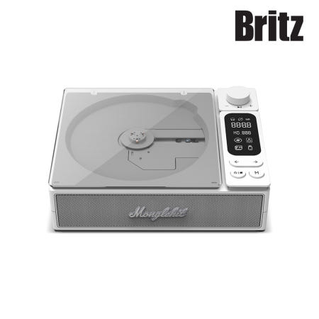 브리츠 BZ-Apack2000 포터블 CD플레이어 블루투스5.4 FM라디오 스피커 화이트