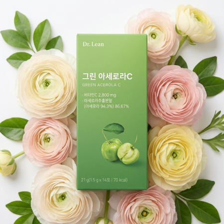 닥터린 그린 아세로라c 천연 식물성 가루 1000 비타민씨