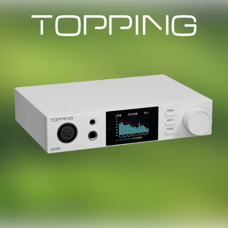 TOPPING DX5 II DAC 헤드폰 앰프 토핑 국내 정식 수입품 실버