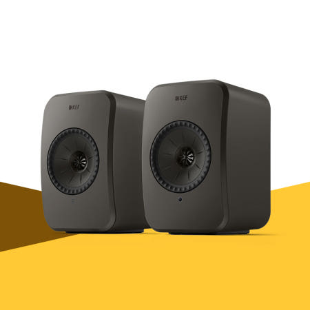 KEF 케프 LSX II LT 스테레오 스트리밍 액티브 스피커 그라파이트 그레이