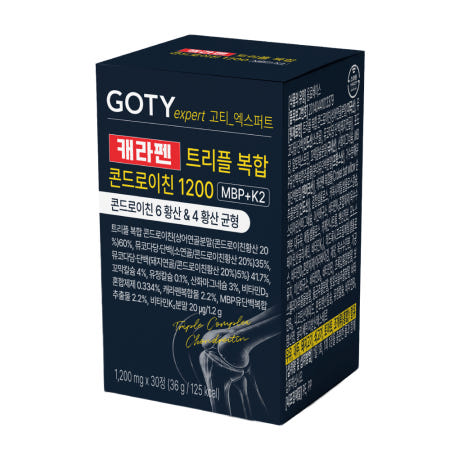 [홈쇼핑방영] [배한호] 캐라펜 트리플 콘드로이친 1200 30정, 1개