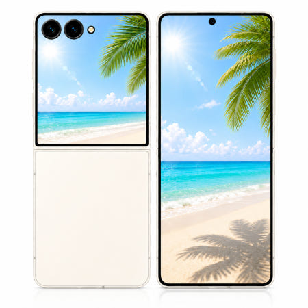 삼성전자 갤럭시 Z 플립8 5G [자급제] 256GB, 크림