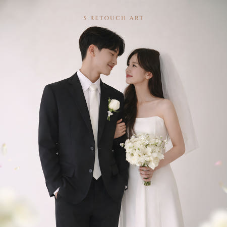 웨딩사진보정 10+1 사설보정업체 포토샵 하늘합성 본식 만삭 가족 [7일소요]