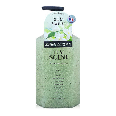 럽센트 스크럽 바디워시 나이트 블루밍 자스민향 500ml, 1개