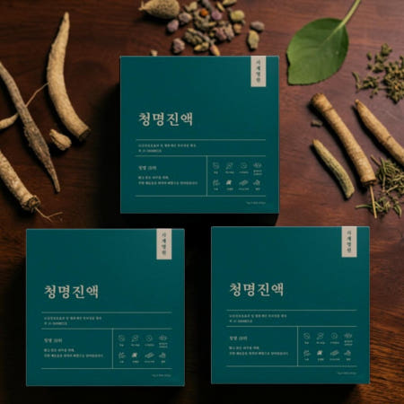 사계명원 청명진액 효능 우리솔릭산 사포닌 타닌 15포, 3개
