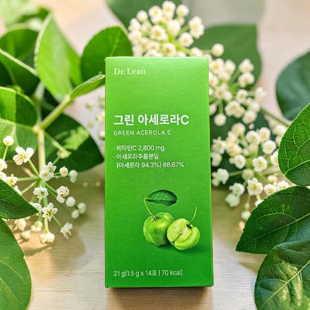 닥터린 그린 아세로라c 효능 천연 비타민씨 14포, 1개