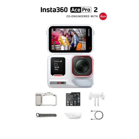 인스타360 Ace Pro 2 화이트, 싱글 배터리 스냅샷 번들