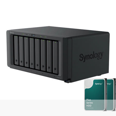 시놀로지 DS1825neo+ 8TB(4TBx2개) 8베이 NAS HAT3300 제공