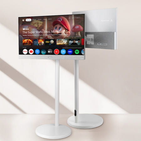ASUS 젠스크린 MS32UC-P 4K UHD 이동식 스탠드 스마트 AI Google TV