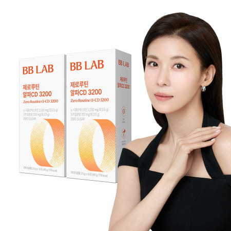 비비랩 제로루틴 알파 CD 3200 알파시클로덱스트린 14포, 2개