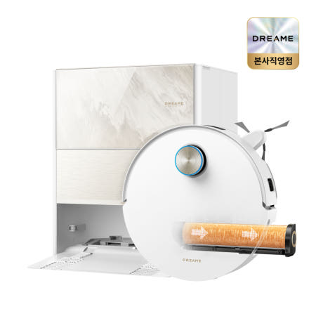 드리미 아쿠아 스팀 로봇청소기 Aqua20 Ultra Roller 일반형(물탱크), 화이트