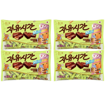 해태 자유시간 미니 630g x 4개