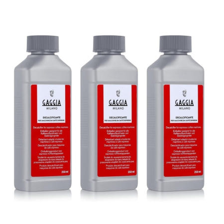 [해외]가찌아 디스케일링 용액 250ml 커피머신 석회질 제거 3개