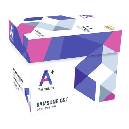 삼성물산 프리미엄 에이플러스 A4용지 80g 2500매 프린트 복사용지
