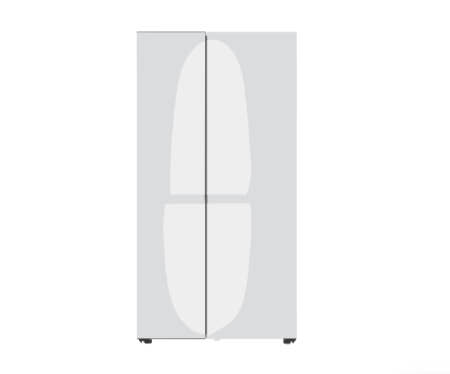 LG 디오스 AI 오브제컬렉션 냉장고 (양문형) S836MWW002