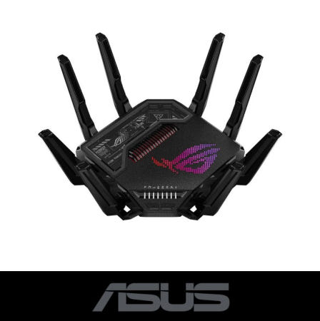 [해외]ASUS ROG Rapture GT-BE98 Pro WiFi 7 게이밍 라우터 공유기