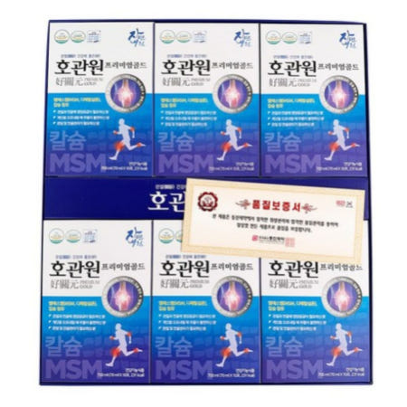 이만기관절 호관원 프리미엄골드 관절건강 MSM 호관원60포