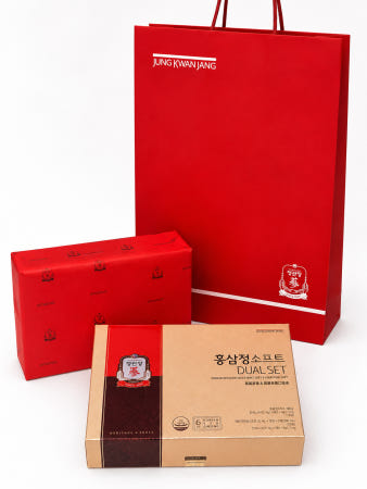 정관장 홍삼정 소프트 듀얼세트/선물포장 및 쇼핑백 동봉