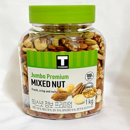 T STANDARD 티스탠다드 믹스넛 믹스 넛츠 너트 점보 프리미엄 1kg