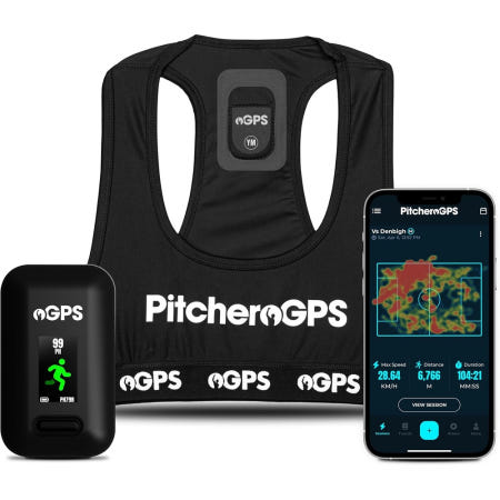 [해외]Pitchero 축구 GPS 트래커 조끼 스포츠 데이터 분석