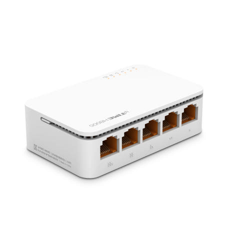 EFM 네트웍스 ipTIME 아이피타임  H8005 5포트 기가비트 스위칭허브 케이블 자동감지 화이트