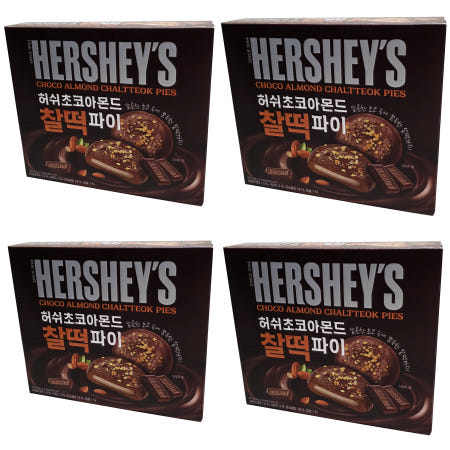 허쉬 초코 아몬드 찰떡파이 220g, 4개