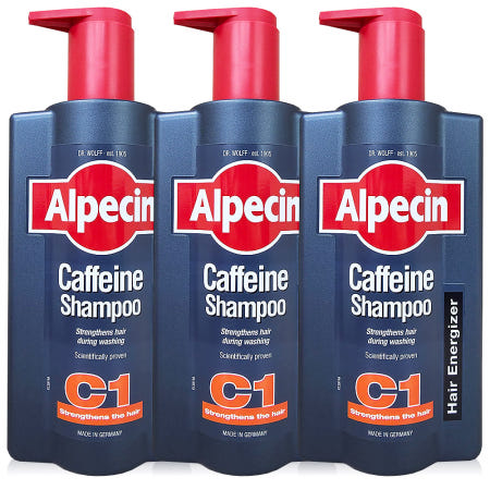 알페신 카페인 C1 샴푸 Alpecin 탈모 헤어 모발강화 코스트코 900ml, 3개