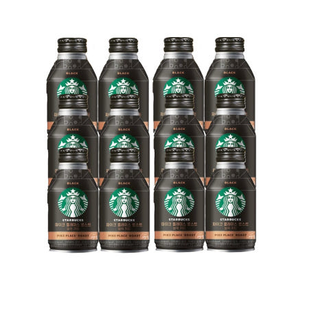 스타벅스 파이크 플레이스 로스트 블랙커피 275ml x 12개입