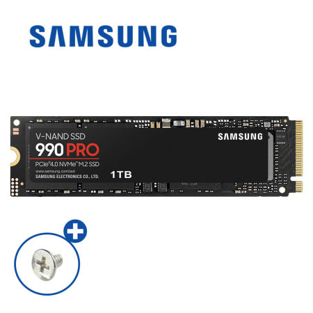삼성전자 삼성 SSD 990 PRO PCIe 4.0 NVMe 1TB 1테라 국내정품 나사증정